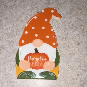 NWOT Hobby Lobby Orange Gnome with Pumpkin Pie
